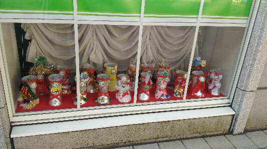 草津 草津駅西口商店街に子どもたちの作ったクリスマスブーツが展示されています どれがお好みですか 投票しよう 号外net 草津 栗東